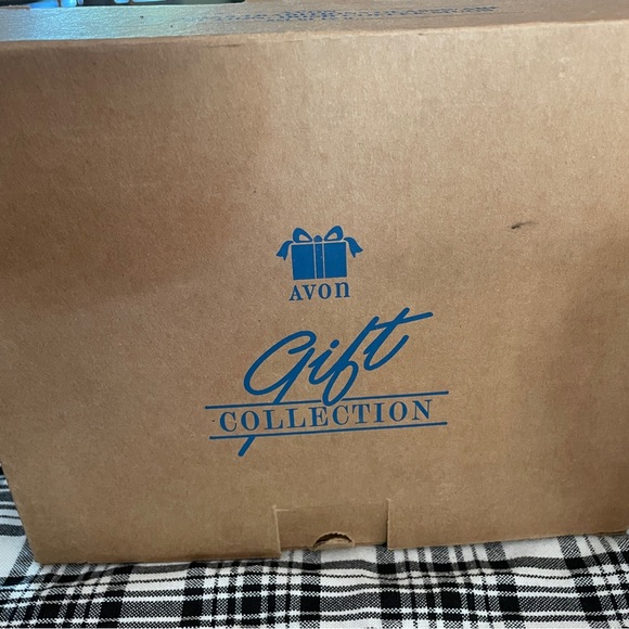 Vintage 1995 Avon Glass Glasses Christmas Irish Coffee Mug Set of 2 BRAND NEW - Picture 7 of 9